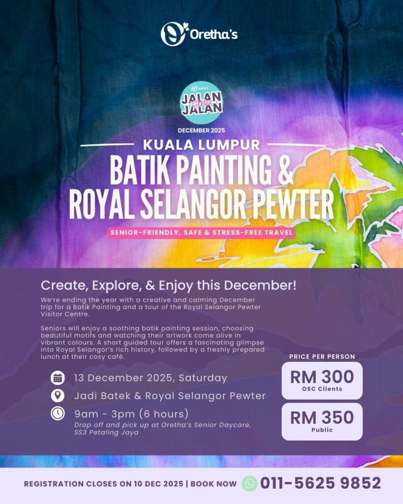 Senior outing to Jadi Batek and Royal Selangor Pewter Visitor Centre