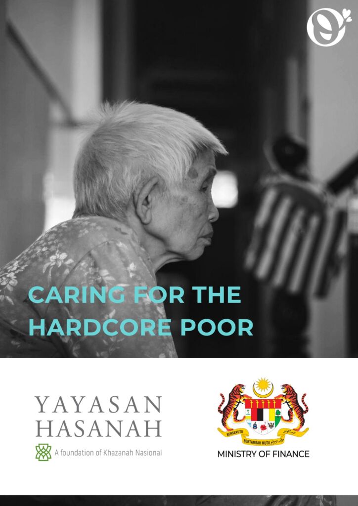 Image of a B40 elderly waiting to receive accompanied healthcare to the hospital, via Oretha's Senior Concierge Services.