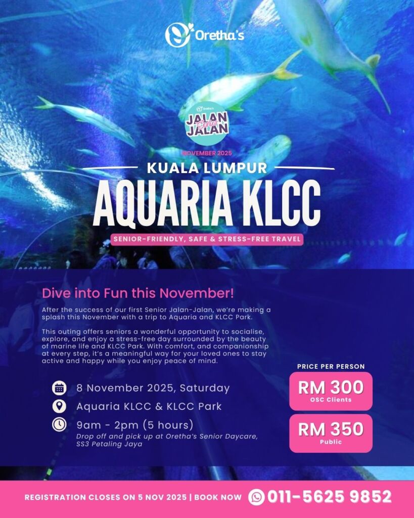 Senior outing to Aquaria KLCC