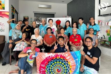 Oretha's Senior Daycare SS3 Tie Dye Workshop